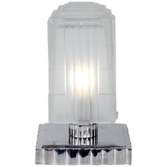French Art Deco table lamp by Sabino