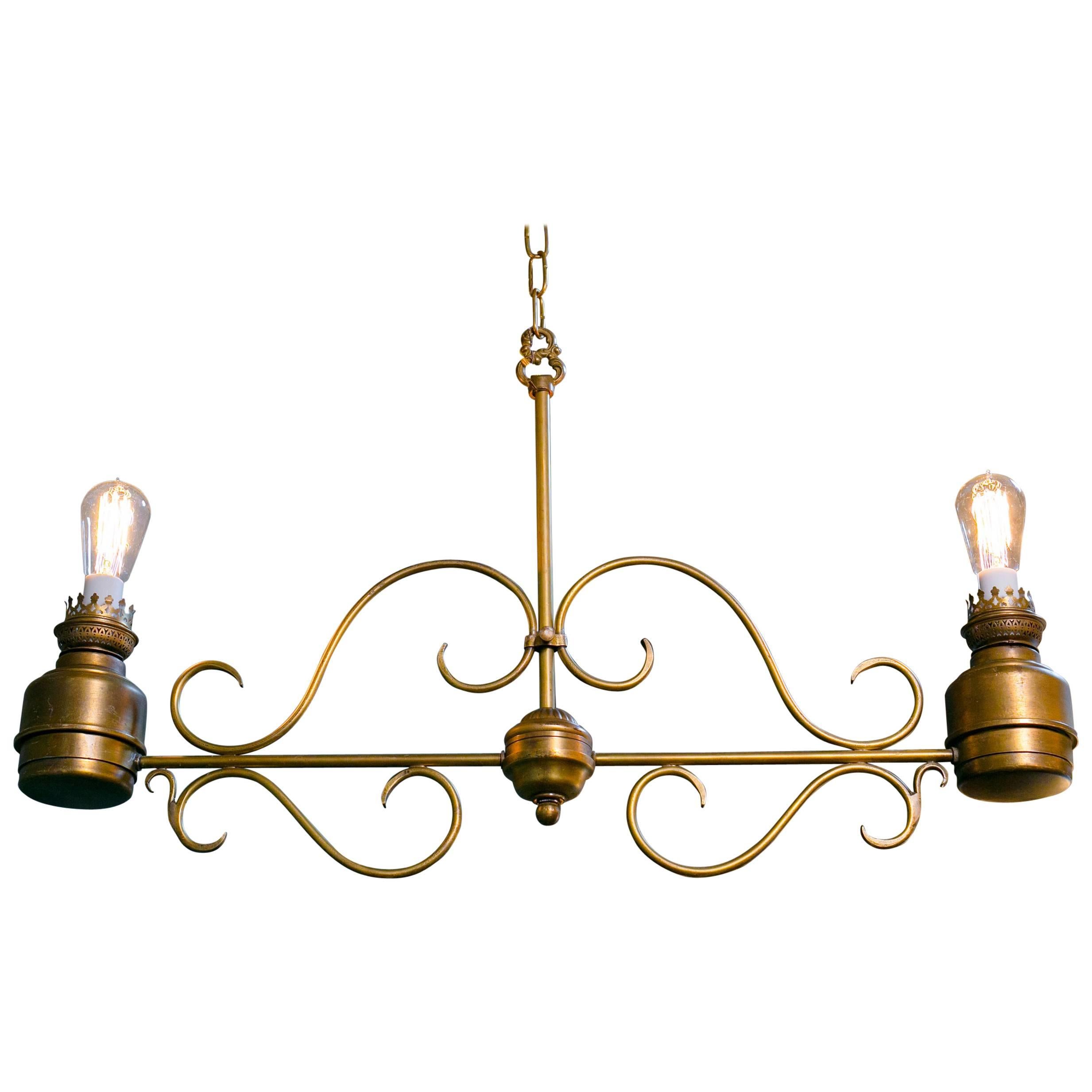 Antique Brass Island Light