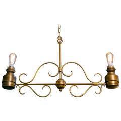 Antique Brass Island Light