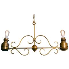 Antique Brass Island Light