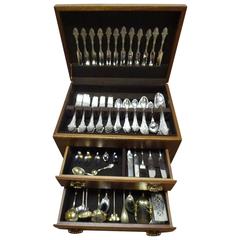 Antique Italian by Tiffany & Co. Sterling Silver Large Flatware Set Service 117 Pieces