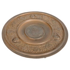 Tiffany & Co. Antique Victorian Bronze Footed Centerpiece Dish or Tazza