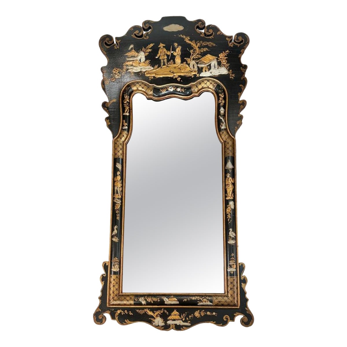 Vintage Chinoiserie Mirror