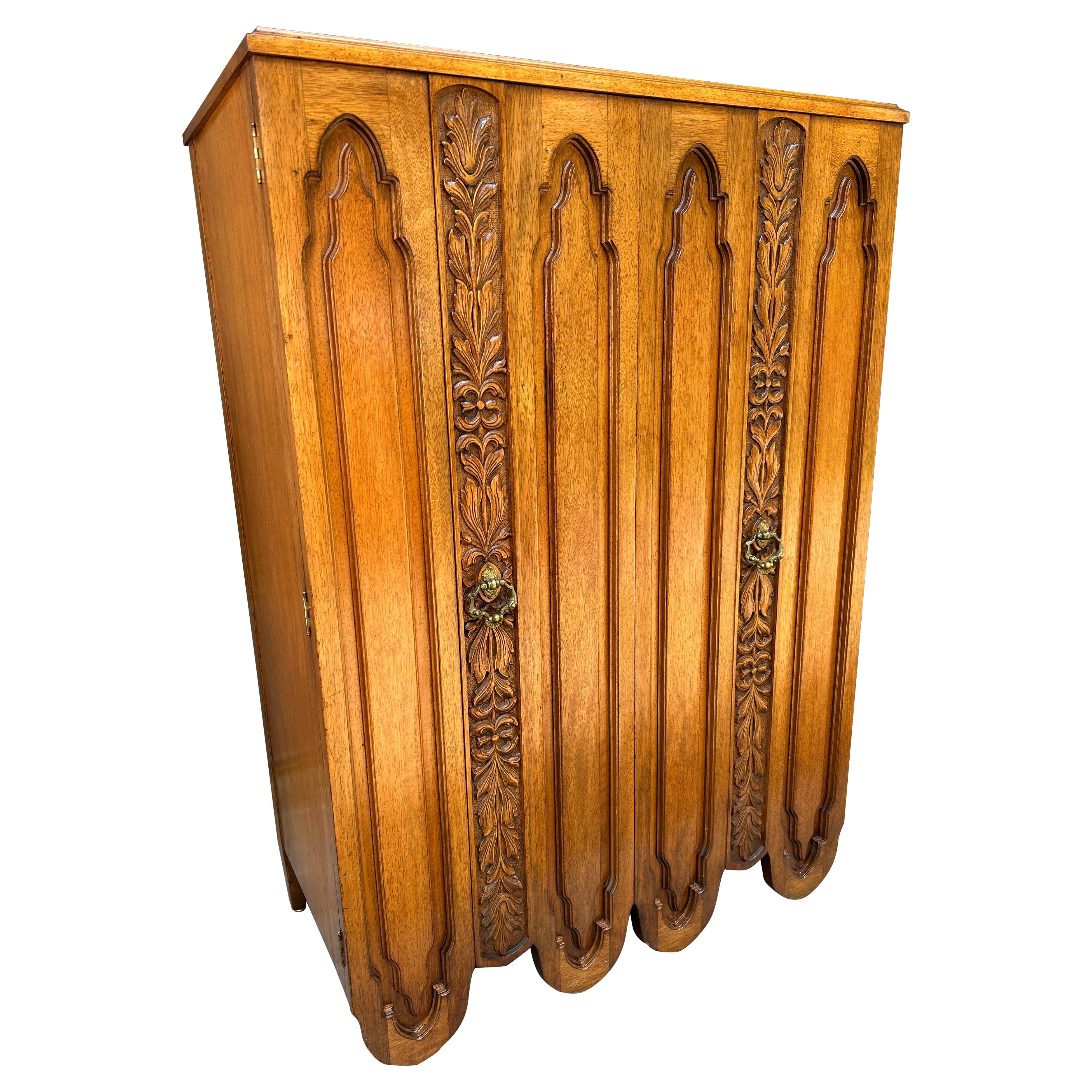Spectacular Daniel Jones Inc. Spanish Revival Tall Dresser Mid-Century Modern