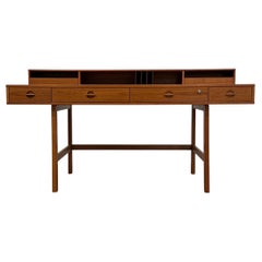 Peter Lovig Nielsen Midcentury Partners Desk in Teak - Dansk Design Denmark