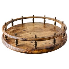 Vintage Firenze Italian Large Wood Serving Tray