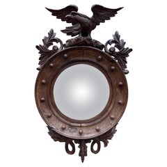 Antique 19th Century Convex Mirror