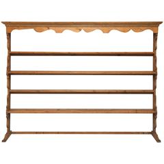 English Pine Plate Rail