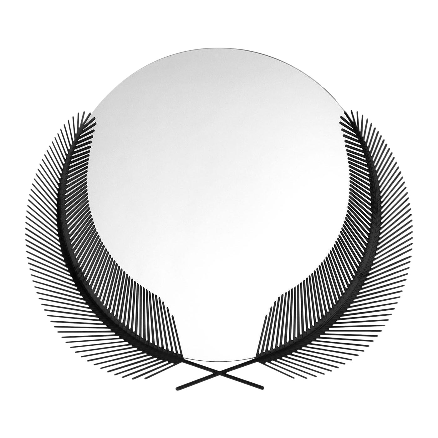 Sunset Large Black Mirror by Nika Zupanc im Angebot