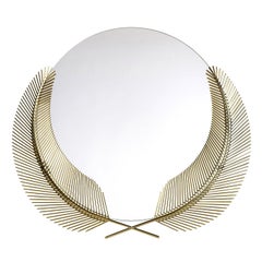 Sunset Large Bronze Mirror by Nika Zupanc by Ghidini 1961