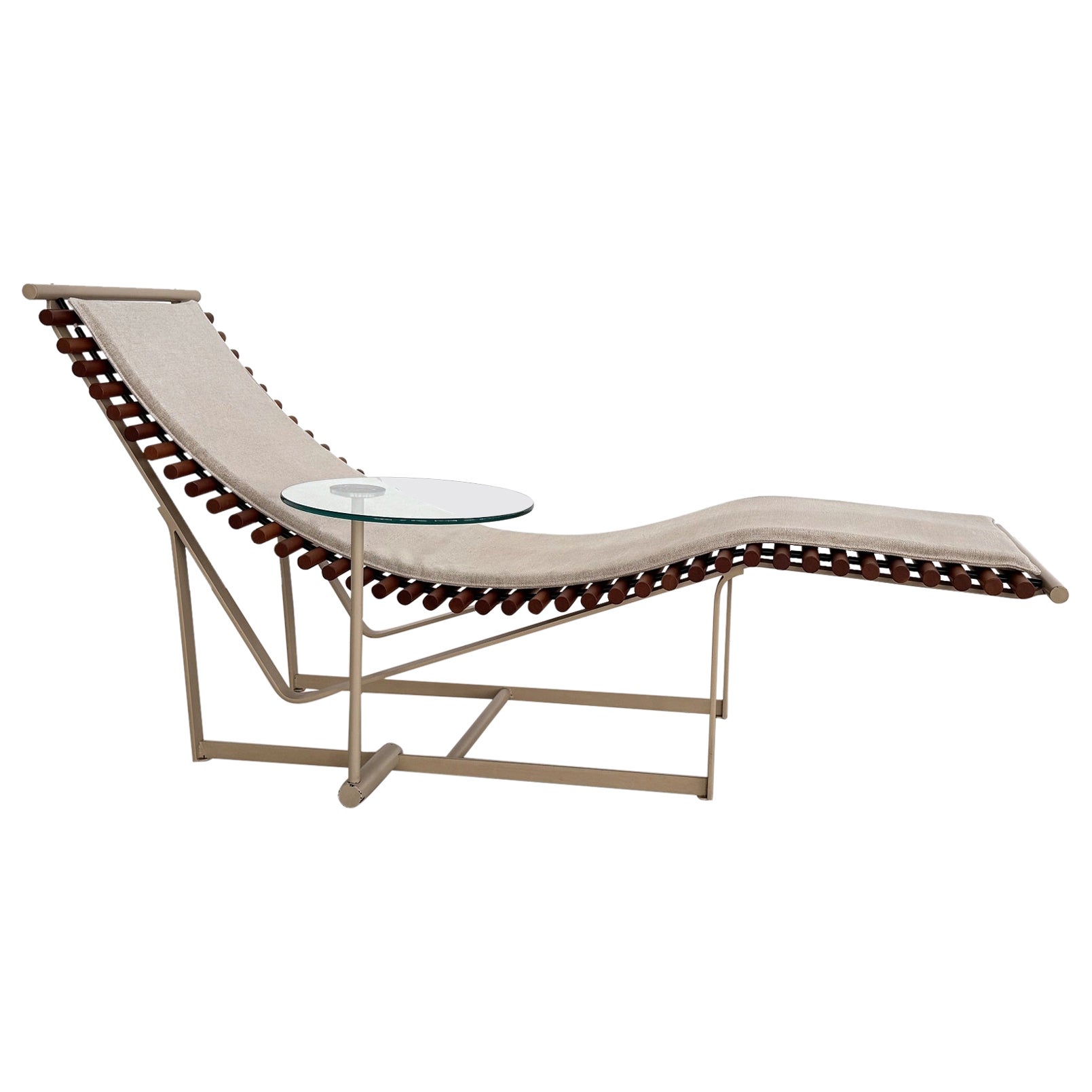 Peter Strassl Lounge Chair Chaise Longue for Strässle International, 1970s