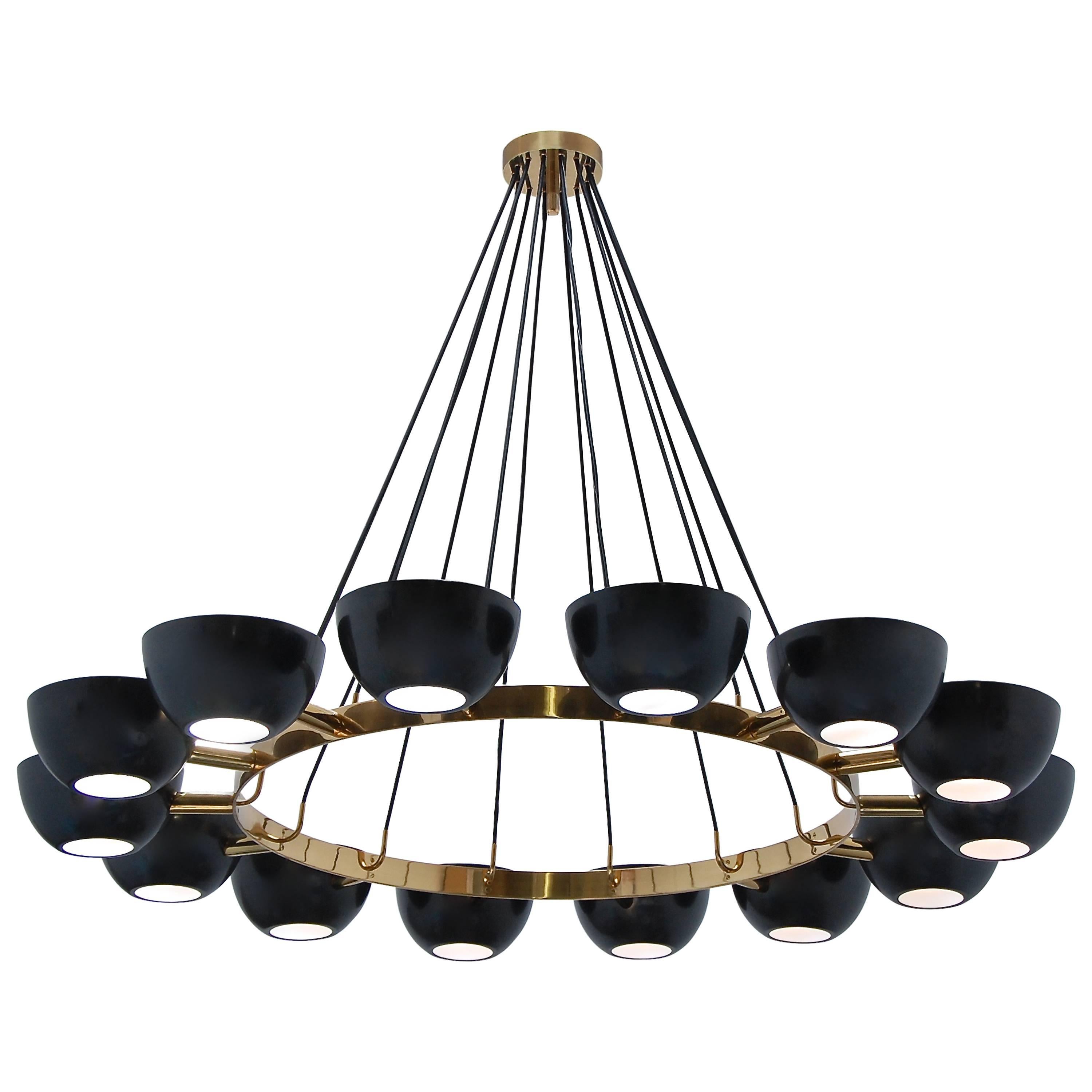 LUcrown Chandelier by Lumfardo Luminaires For Sale