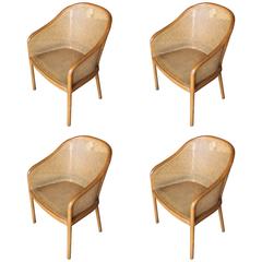 Set of Four Ward Bennett Chairs for Brickel