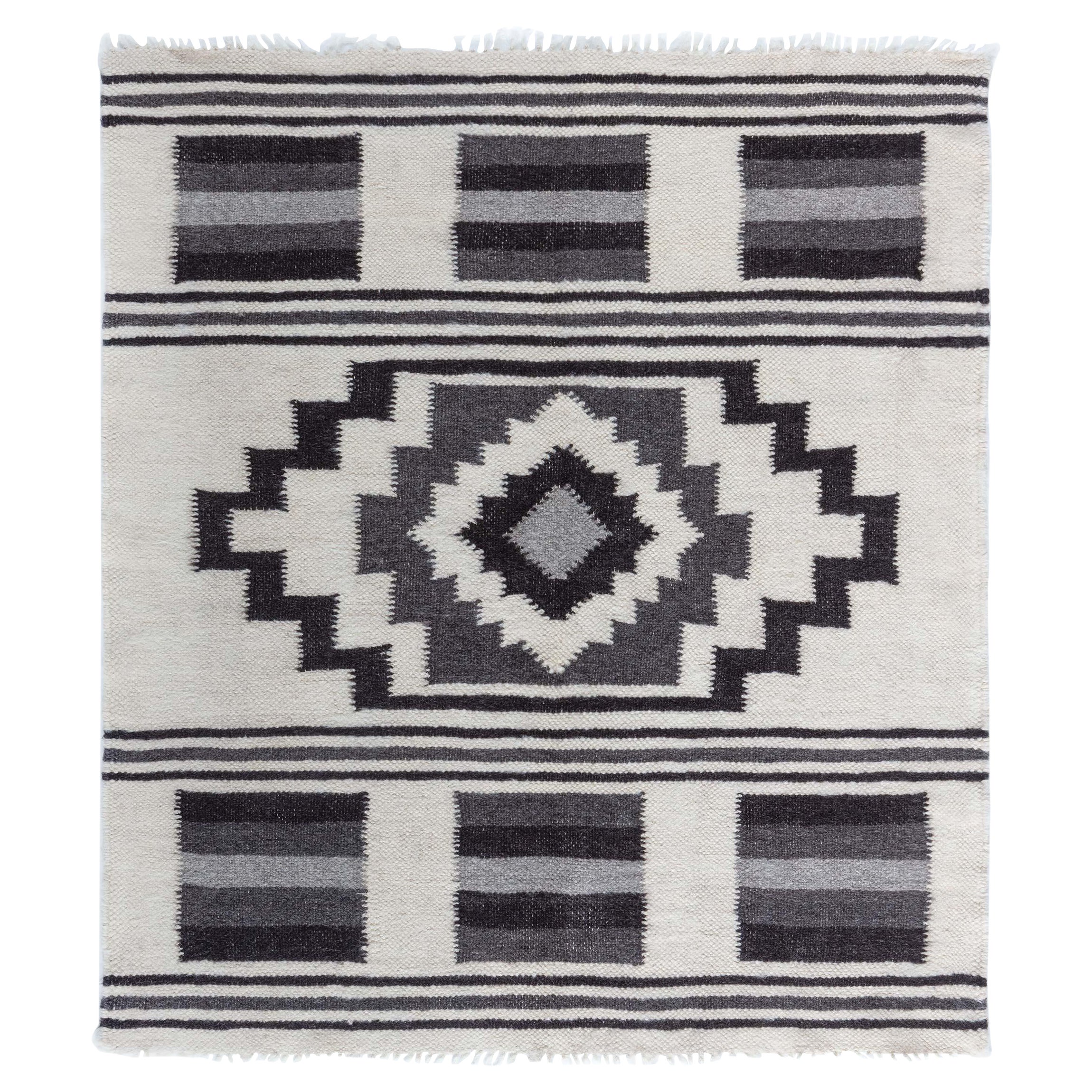 European Folk Stamverband VI Goat Hair Rug by Doris Leslie Blau