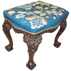 Irish Mahogany Dressing Stool