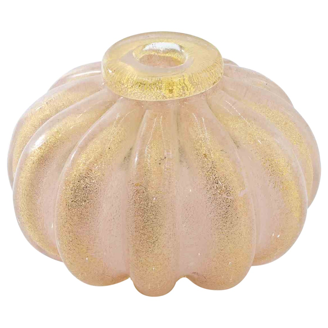 Mid-Century Murano Glass Vase, 1950s, Italy For Sale