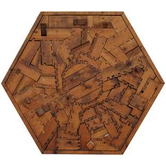 Mid-Century Modern Wood Puzzle Wall Art Mid-Century Modern Wood Puzzle Wall Art