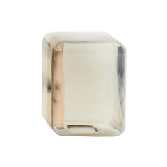 Acerbis LOKUM Coffee Table in smoked grey by Sabine Marcelis