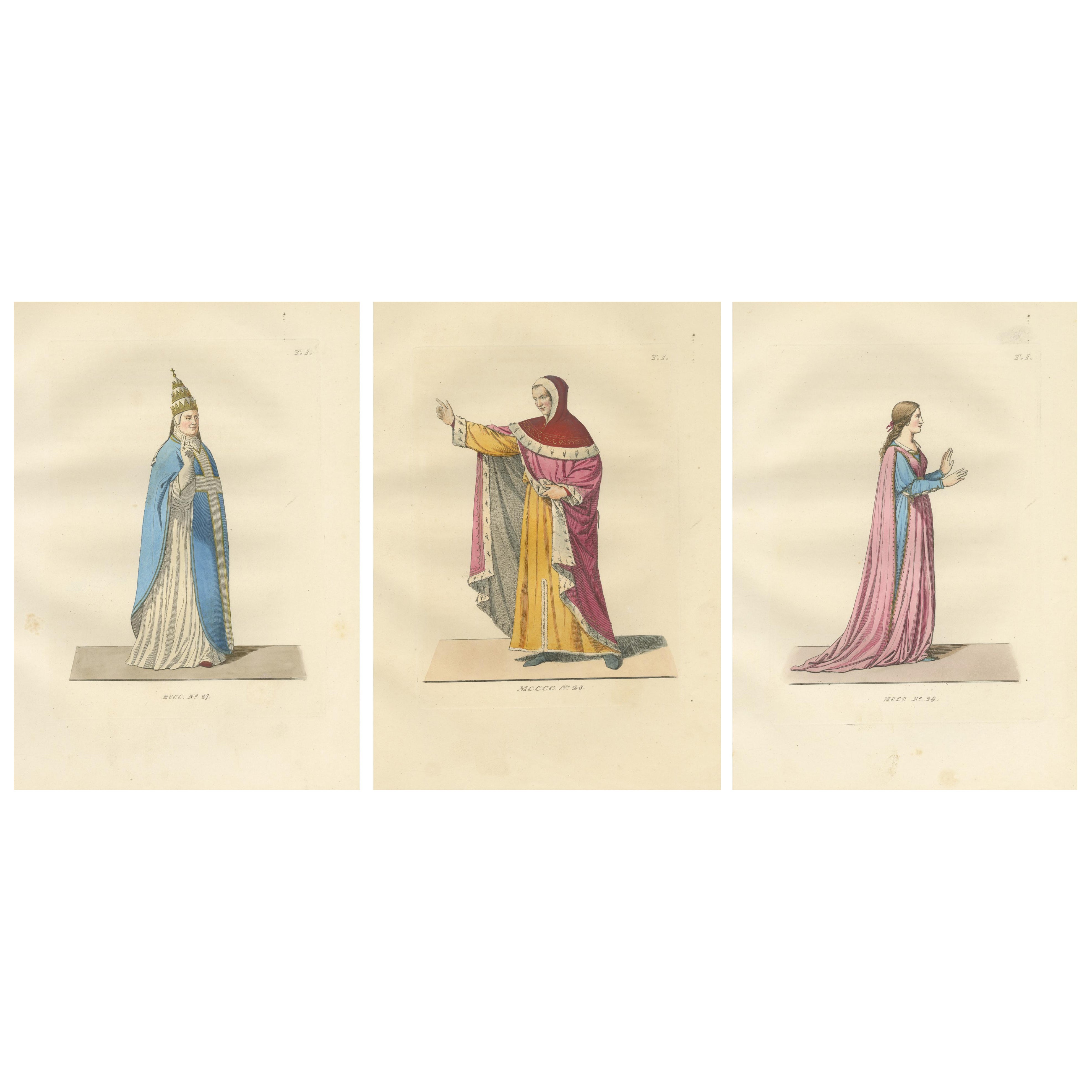 Ecclesiastical and Civic Dress in Renaissance Italy: Pope, Judge, Lady - 1845