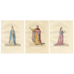 Antique Ecclesiastical and Civic Dress in Renaissance Italy: Pope, Judge, Lady - 1845