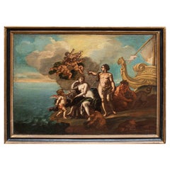 Scuola napoletana del XVII-XVIII secolo, Bacco e Arianna abbandonata da Teseo