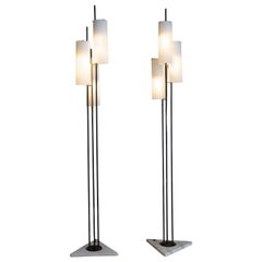 Set di 2 lampade da terra Stilnovo, 1958