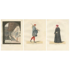 Podestà’s Palace, Florentine Enforcer, and Cosimo de’ Medici the Elder, 1845