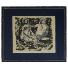 1950 Duilio Barnabè Dubè Sérigraphie