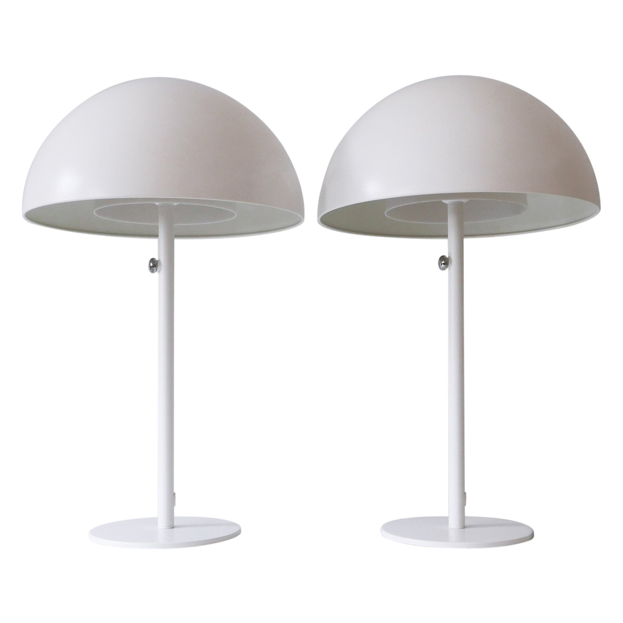 Set of Two Gorgeous Huge Table Lamps 'Brasa 365' by IKEA Sweden 1990s For Sale
