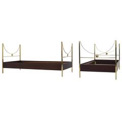 Carlo Di Carli, "D90" Pair of Beds, Sormani Manufacturer, circa 1963, Italy 6