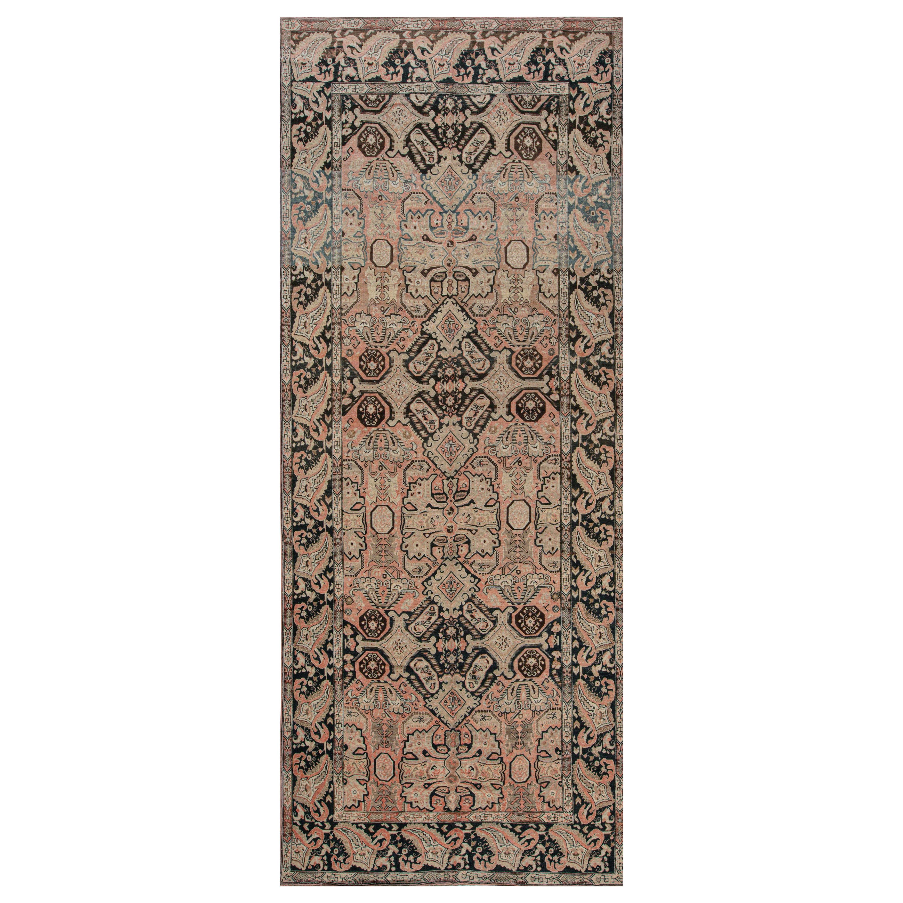 Doris Leslie Blau 1900s Karabagh Bold Design Handmade Wool Rug