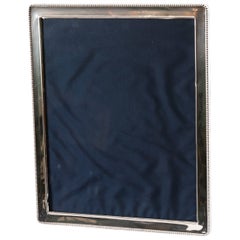Vintage Large Sterling Silver Photo Frame London 20th C 30 x 24cm