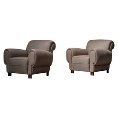 Pair of Deco Lounge Chairs
