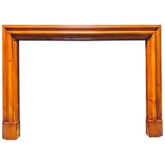 A Scottish Edwardian Scots Pine Bolection Fireplace Surround.