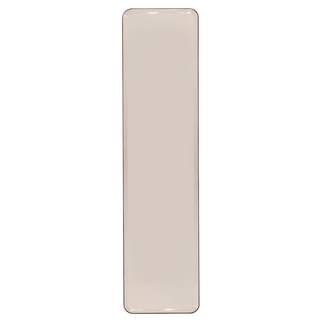 Sofie Wall Mirror — Polished Brass — Handmade in Britain — Full Height Small For Sale