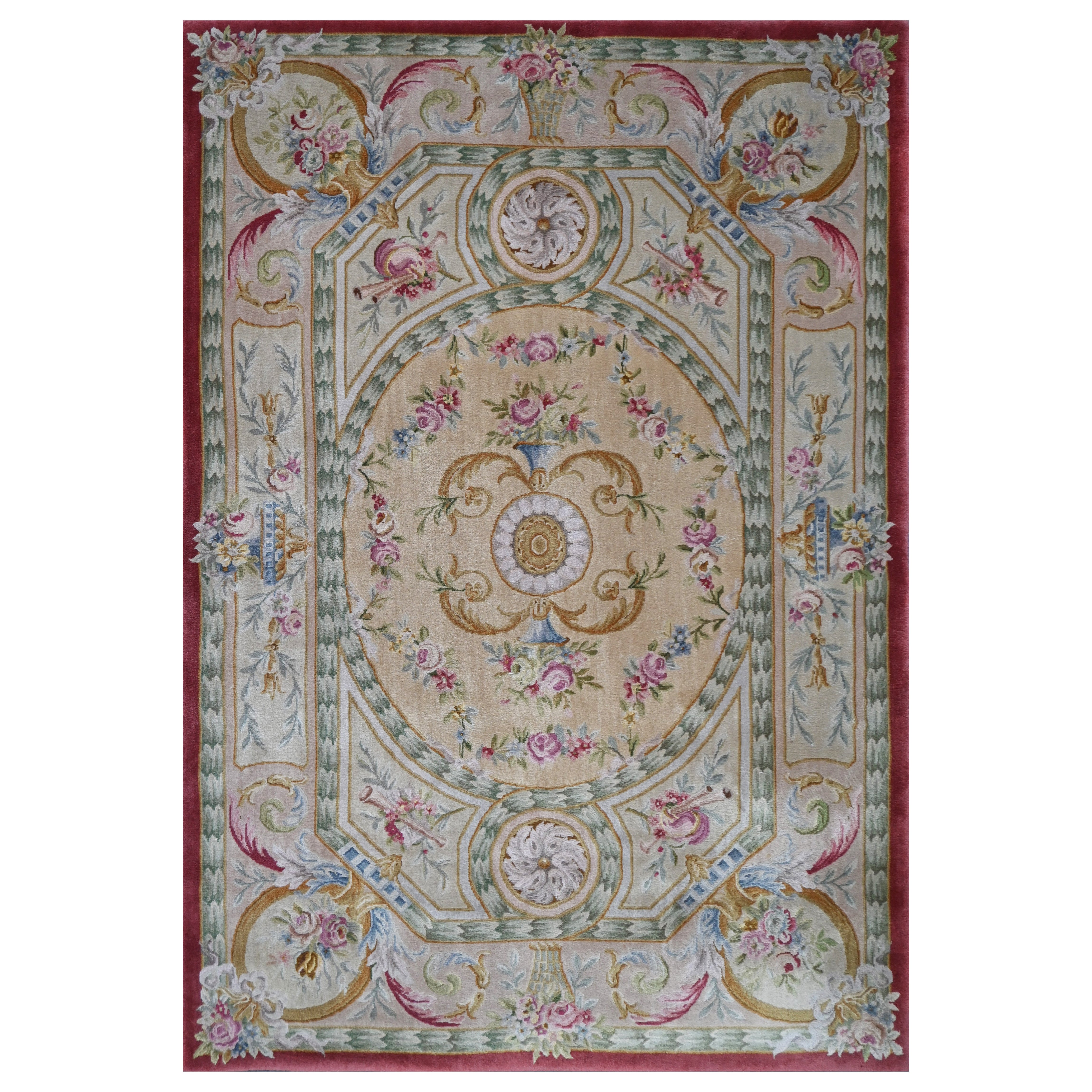 Important Royale French Carpet from the Savonnerie factory - 2m70x1m70 - No 1557 For Sale