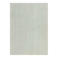 Tapis Contemporary Beige Green Flat Weave par Doris Leslie Greene