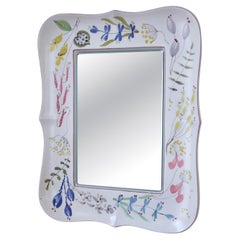 Faience ceramic mirror by Stig Lindberg