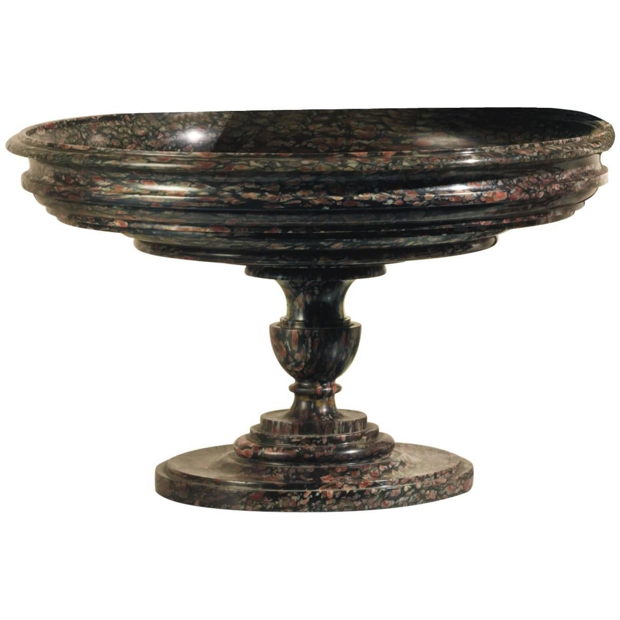 Neoclassical Marble Tazza, 19th Century