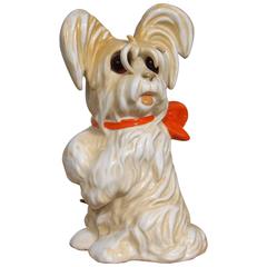 Vintage 1930s Puppy Dog Perfume Lamp or Night Light