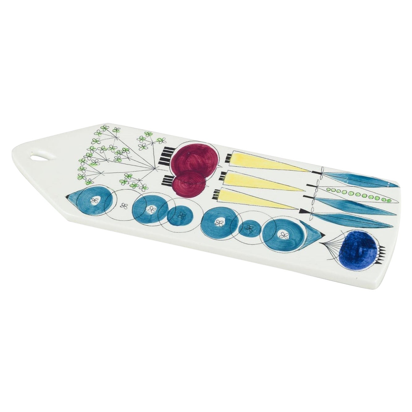 Marianne Westman for Rörstrand. Large "Picknick" cheese board in ceramic. For Sale