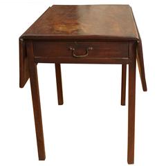 Mahogany Drop-Leaf Table 8