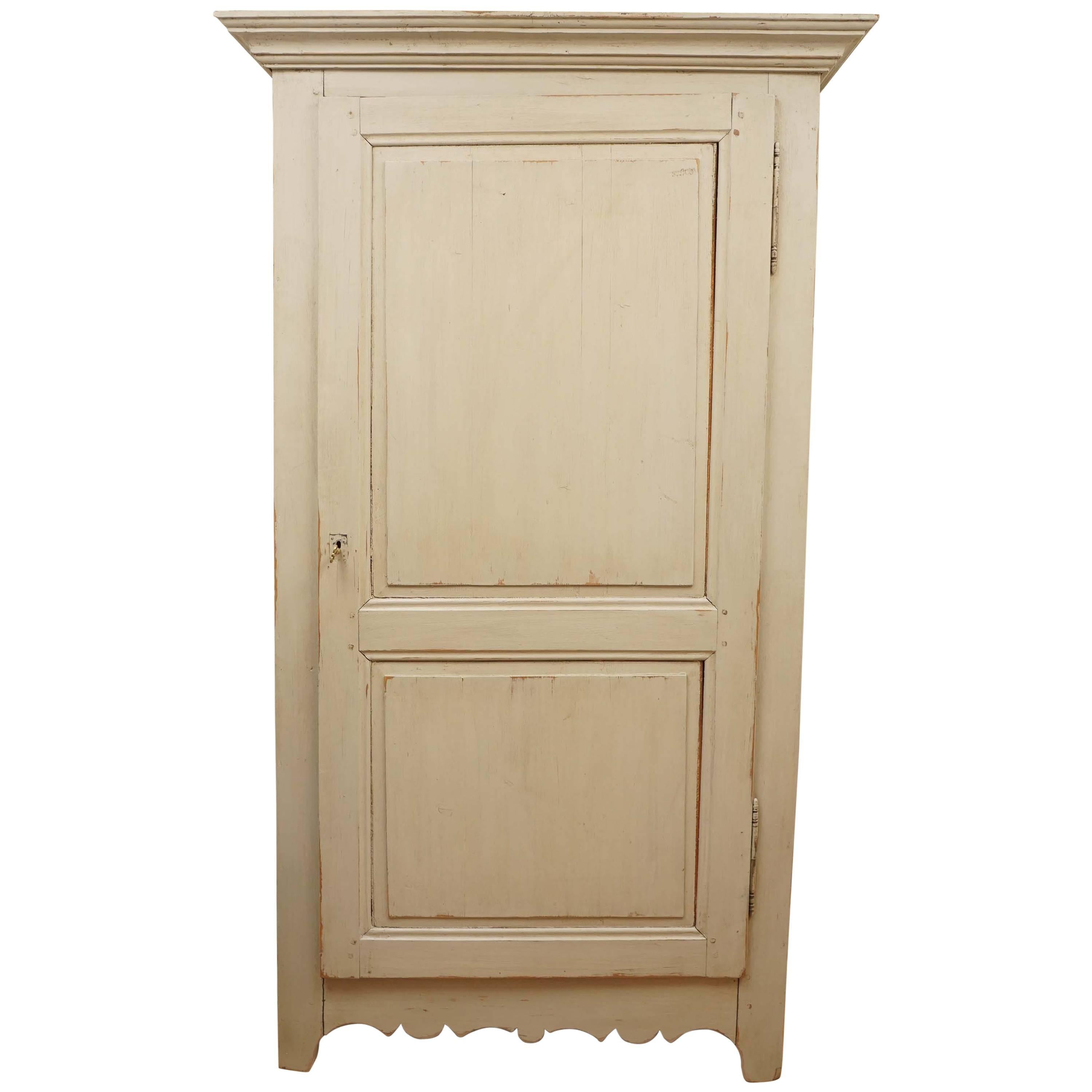 One-Door Painted Cupboard