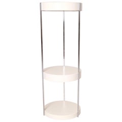Mid-Century Modern Enameled Steel Floor Lamp by George Kovacs