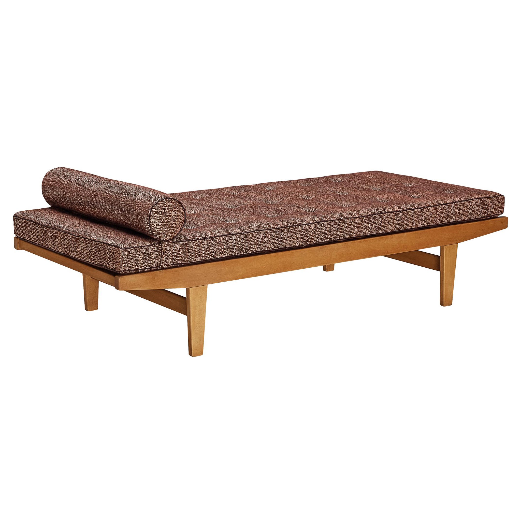 Poul M. Volther for FDB Møbler Daybed in Wood For Sale