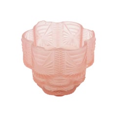 Art Deco Glass Vase, 1930s
