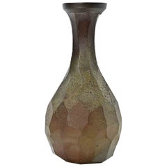 Ceramic Sake Server Attributed to Nobuhito Nakaoka Tokkuri, Late 20th Century