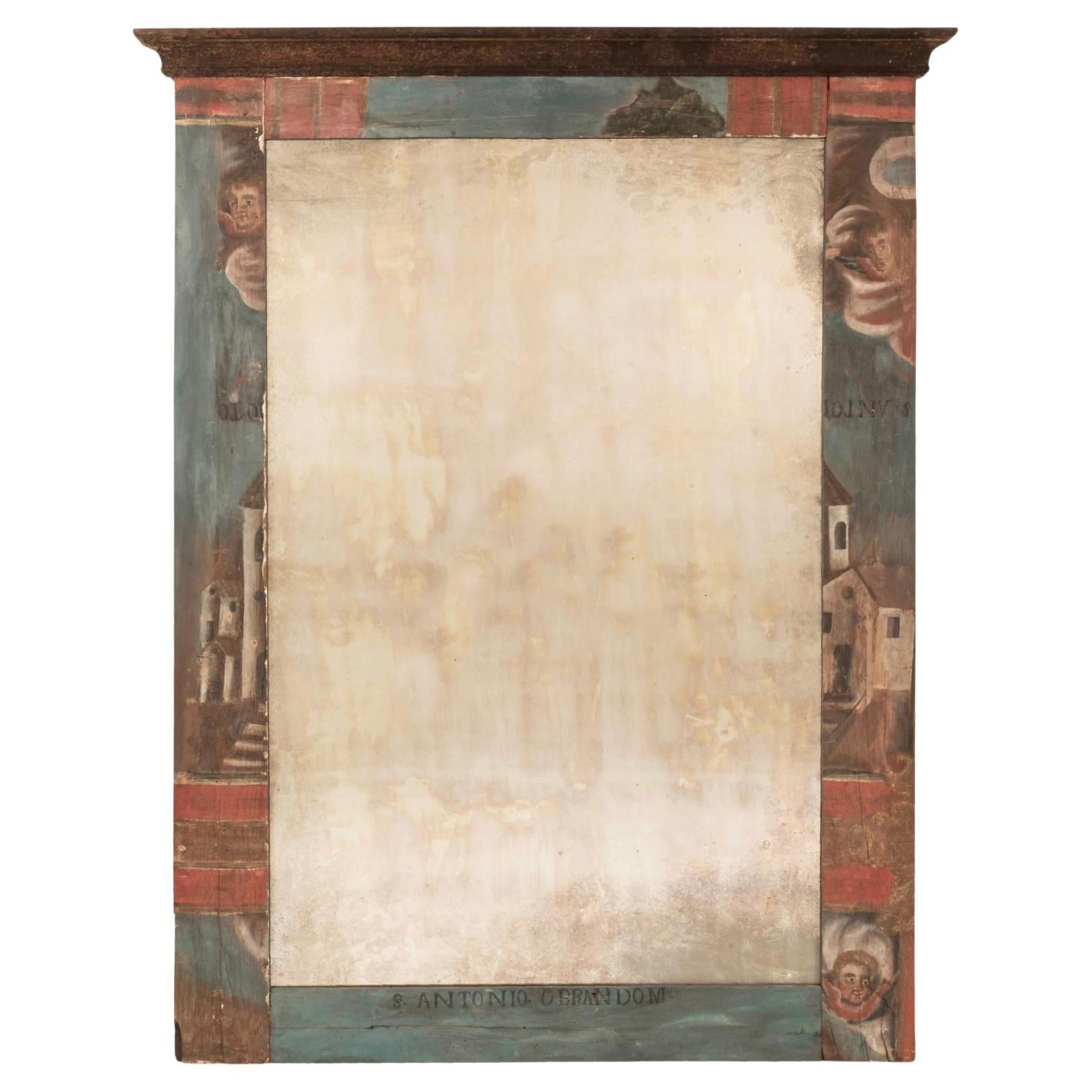 18th Century Italian Renaissance Altar Chapel Mirror For Sale