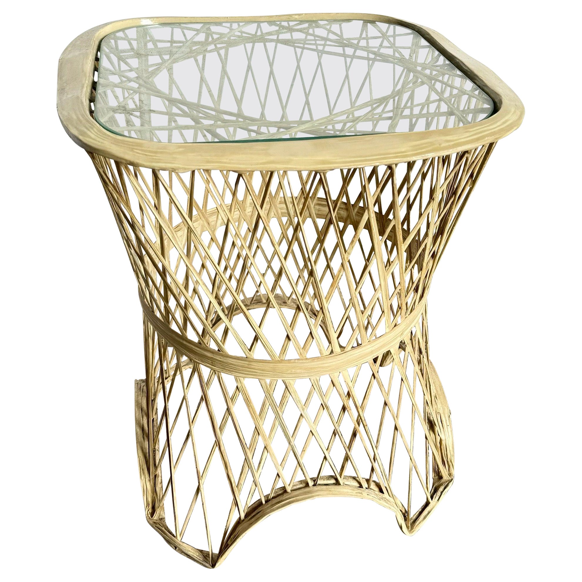 Mid Century Modern Spun Fiberglass Side Table
