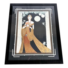 "Bambus" Limitierte Auflage Serigraphie von Lillian Shao 12/300
